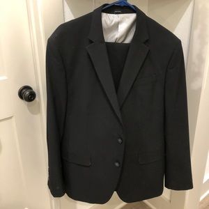 JF Ferrar Black Slim Suit